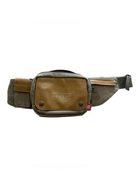 Rare Diesel 00s Vintage Multifunctional Archive Waist Bag Y2K canvas belt bag
